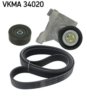 SKF Keilrippenriemensatz (VKMA 34020) Thumbnail